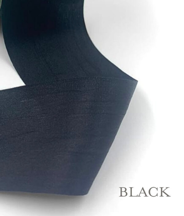 BLACK SILK RIBBON