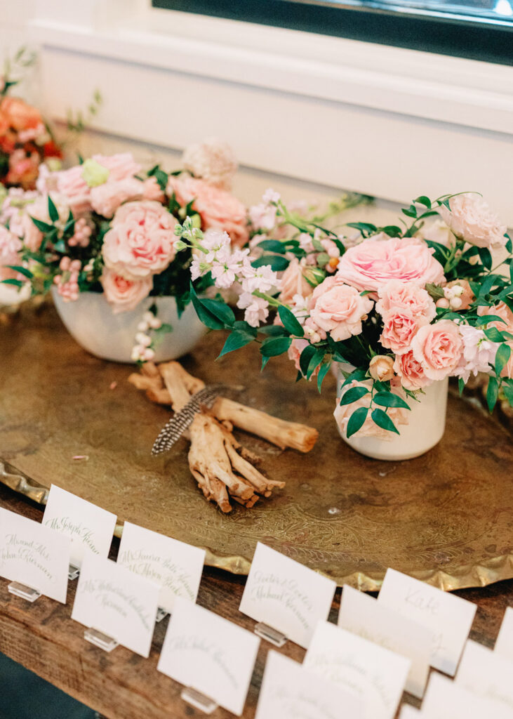 Calligraphy Escort Cards