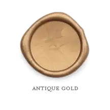 The Collection Guide 148 SEMI-CUSTOM-WAX-SEALS-ANTIQUE-GOLD