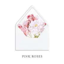 The Collection Guide 172 SEMI-CUSTOM-ENVELOPE-LINER-PINK-ROSESS