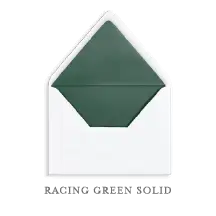 The Collection Guide 189 SEMI-CUSTOM-ENVELOPE-LINERS-RACING-GREEN-SOLID