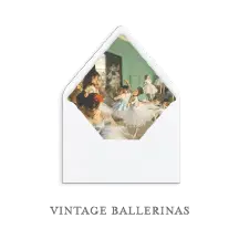 The Collection Guide 190 SEMI-CUSTOM-ENVELOPE-LINERS-VINTAGE-BALLERINAS