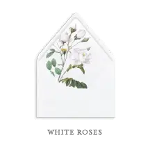 The Collection Guide 171 SEMI-CUSTOM-ENVELOPE-LINERS-WHITE-ROSES