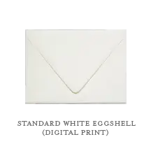 The Collection Guide 169 SEMI-CUSTOM-ENVELOPES-WHITE-EGGSHELL